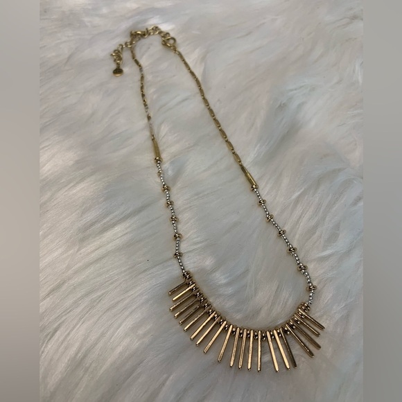 Stella & Dot Gold Spike Necklace - Picture 5 of 5